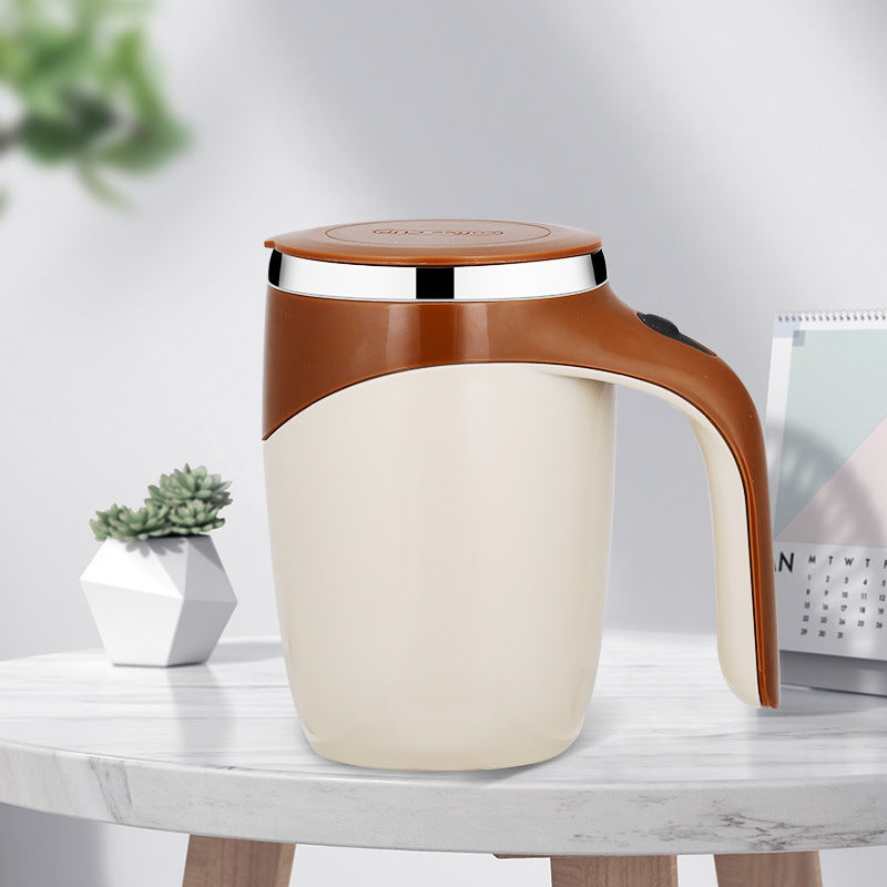 Auto-Stir Magnetic Coffee Cup (350ml/11.8 oz)