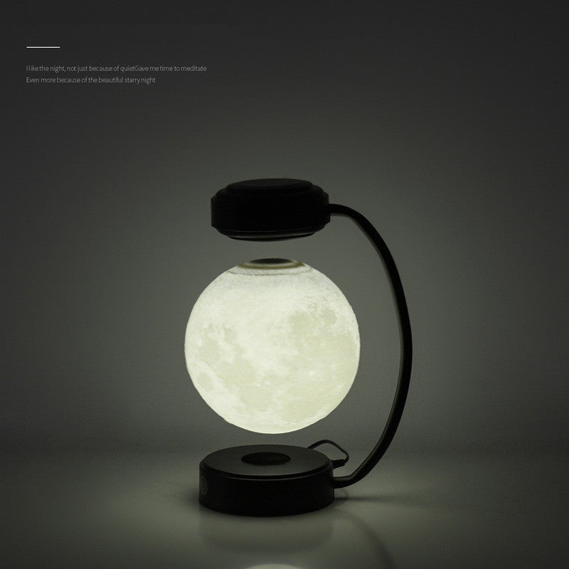 Levitating Moon Orb Lamp